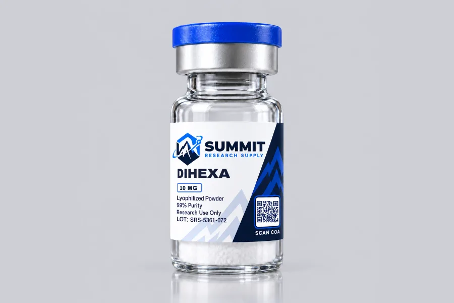 Dihexa 10mg research vial